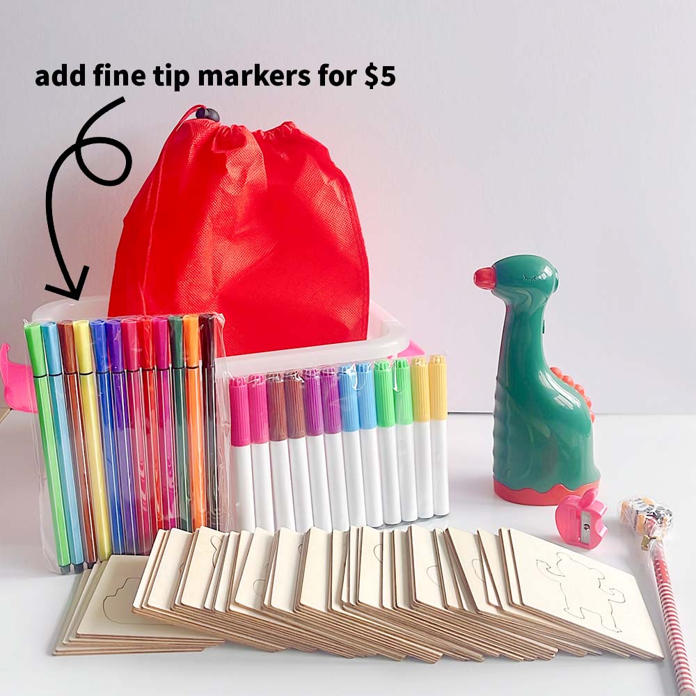 Dino Airbrush Stencil Kit