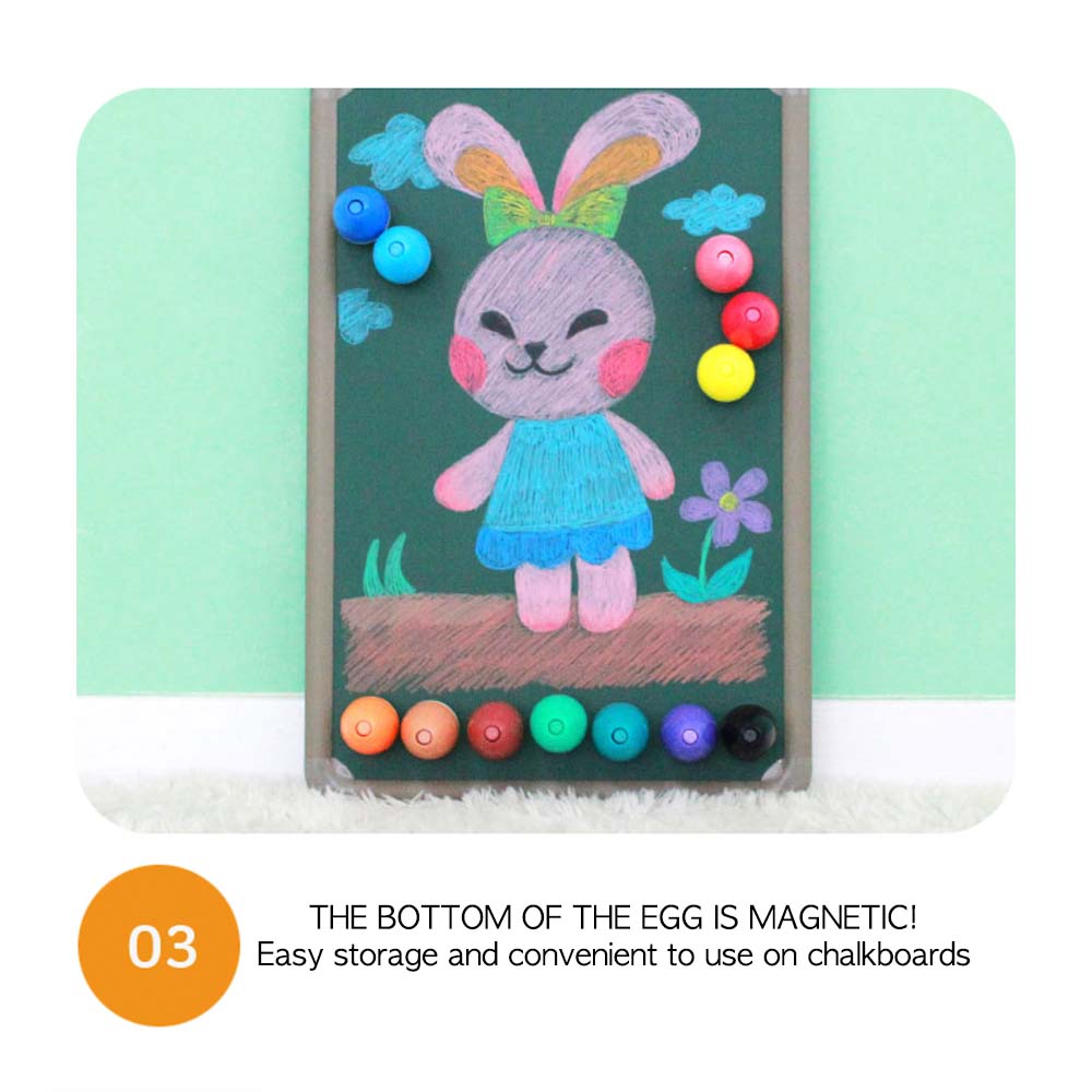 EGGIES Toddler Crayons