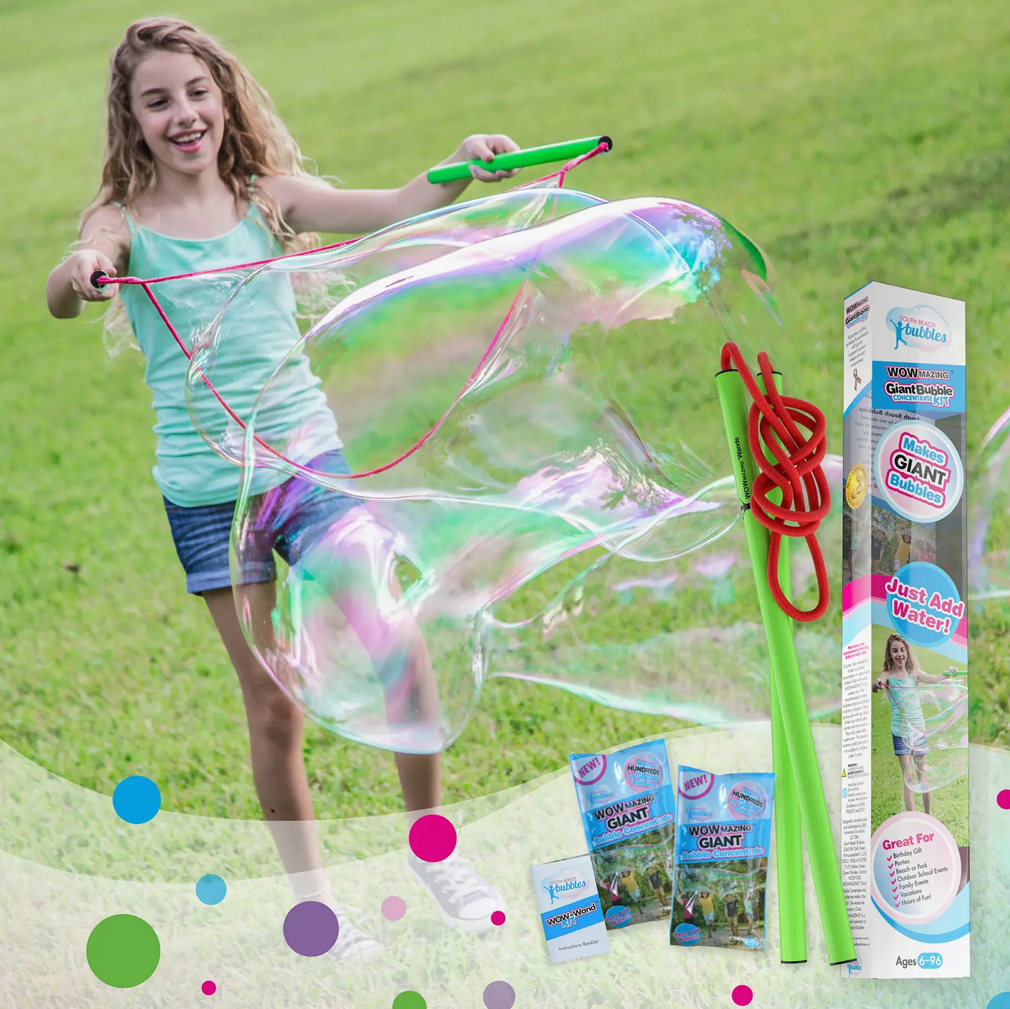 Wowmazing Giant Bubble Kit