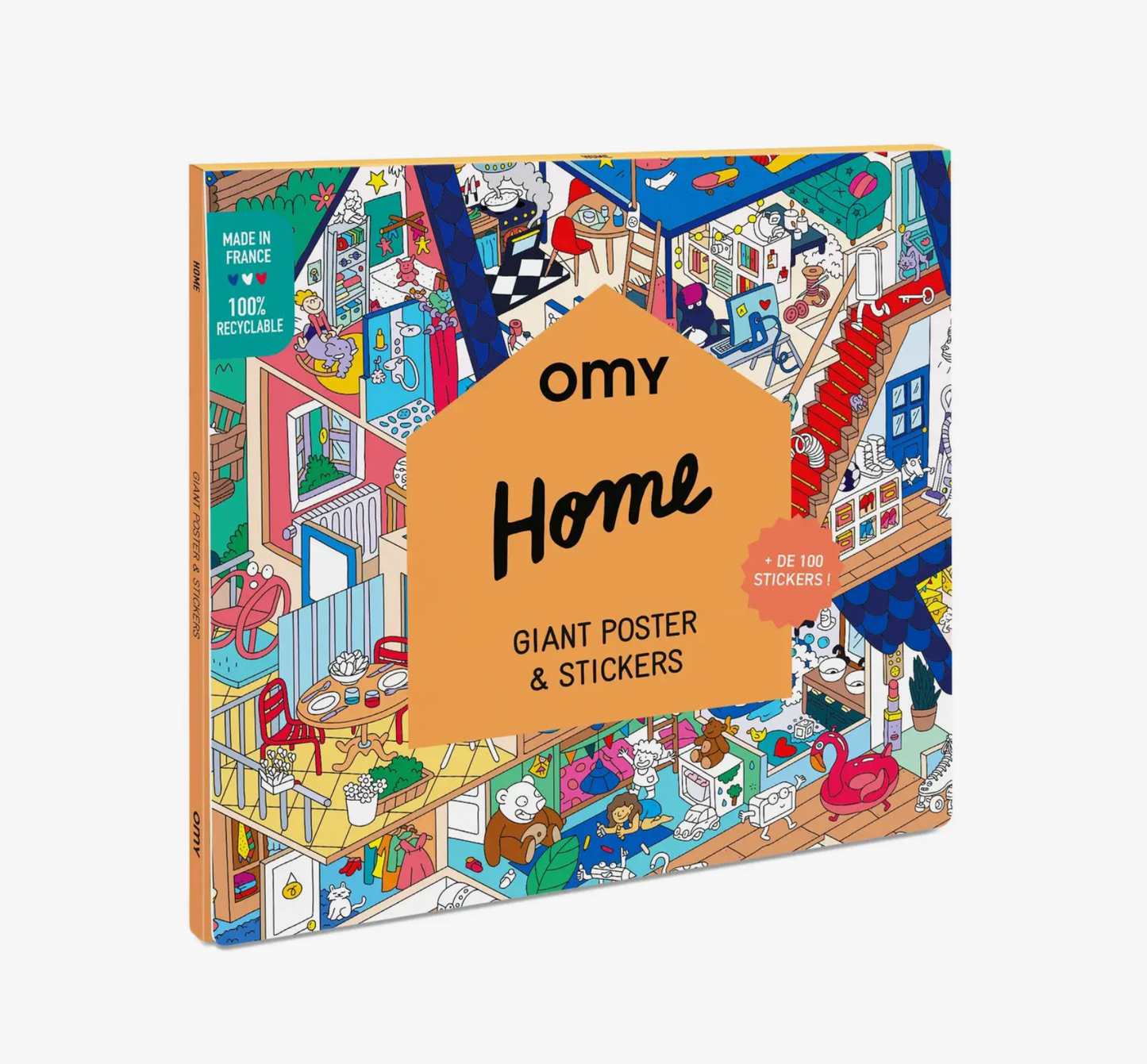 Home Giant Sticker Poster
